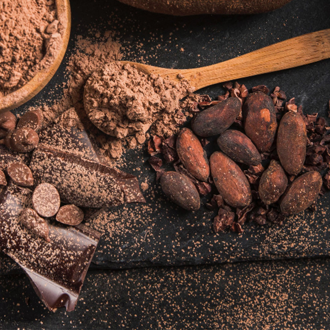 Amandes douces d'abricot chocolatées - Cacao party !